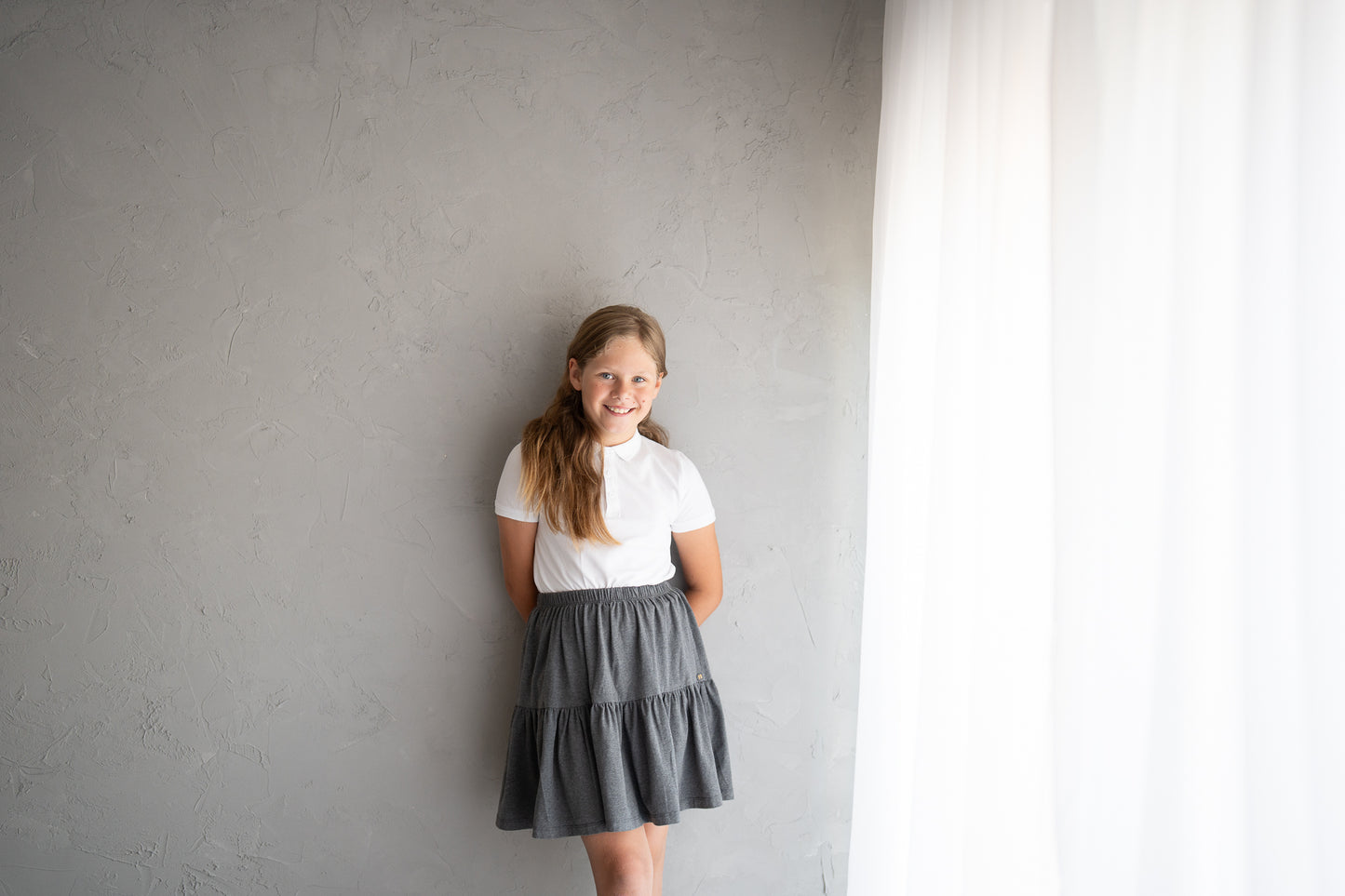 Girl's divided skirt