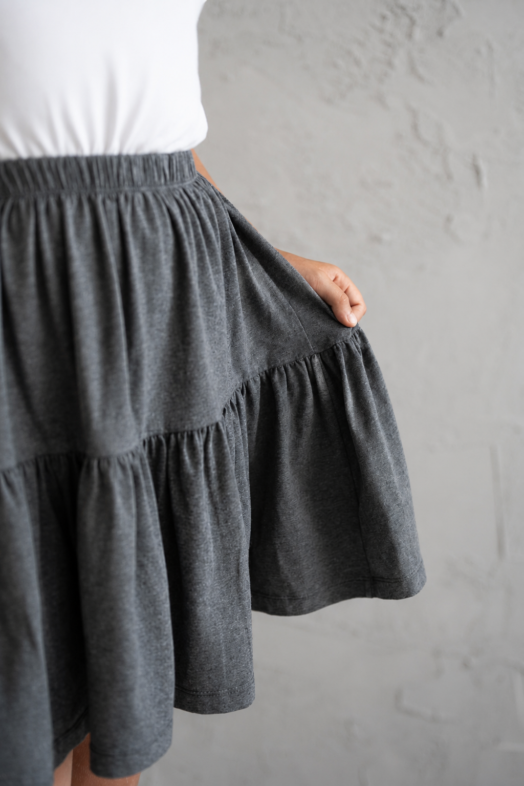 Organic Cotton Tiered School Skirt|BetterUniform
