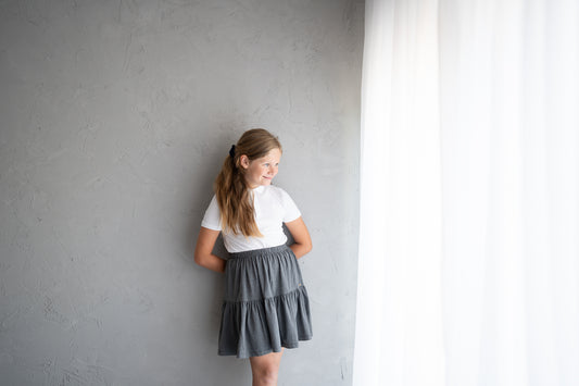Girl's divided skirt
