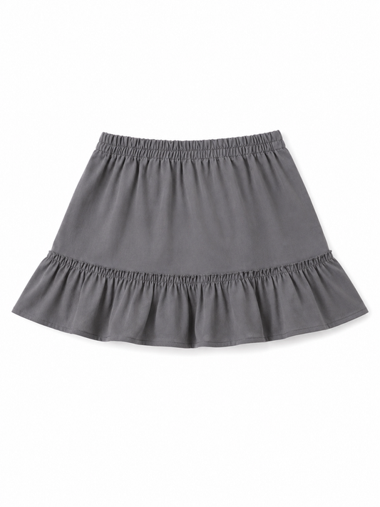 Girls Grey Frill Skirt | BetterUniform