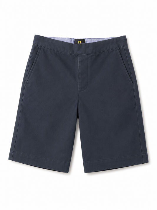 Boys’ Cotton Pull On School Shorts – Grey